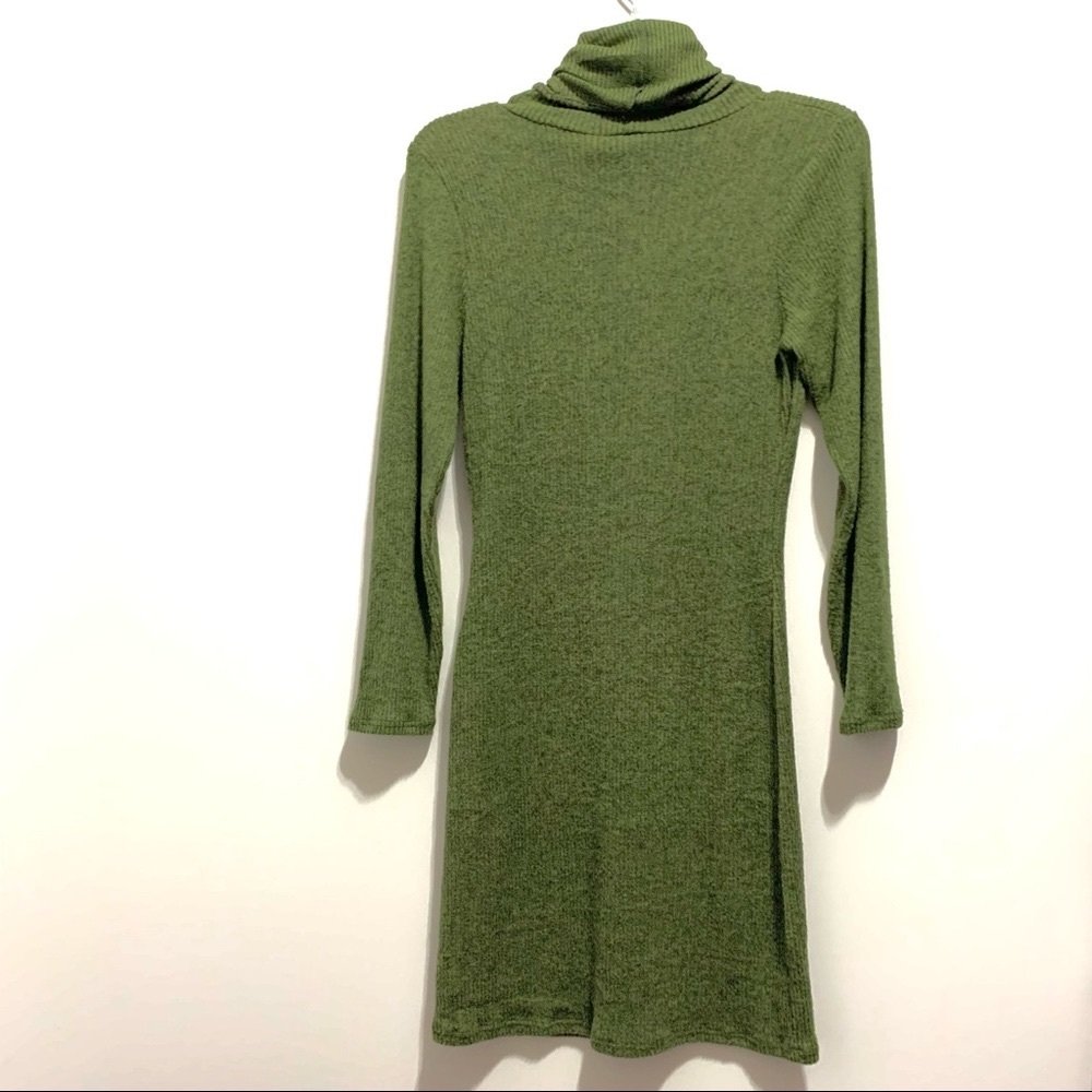 🆕 Ruby & Lace Self Gaiter Ribbed Knit Sweater Mini Dress - Picture 7 of 10